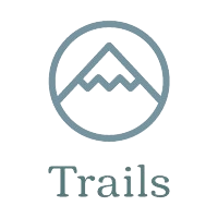 logo with a mountain